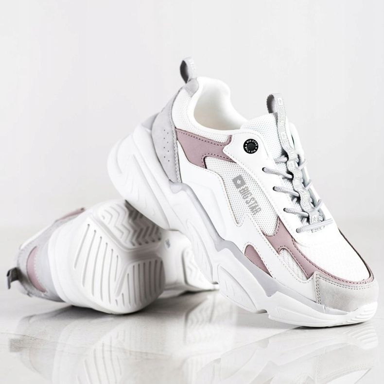 Női cipők Big Star HH274255 fehér 1