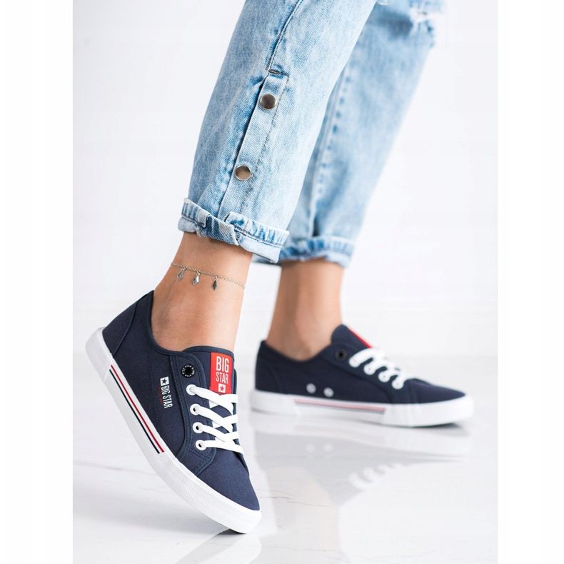 Női Big Star cipők HH274063 kék 1