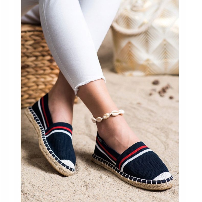 Női espadrilles Big Star HH274483 sötétkék 1 Női espadrilles Big Star HH274483 sötétkék 1