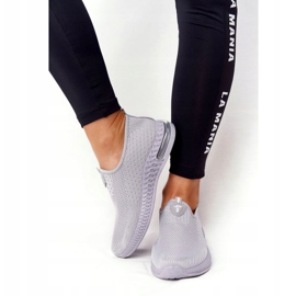 PS1 Női sportcipő Slip-on Grey Be Stretchy szürke 3