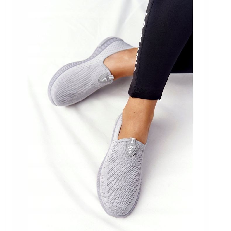 PS1 Női sportcipő Slip-on Grey Be Stretchy szürke 2
