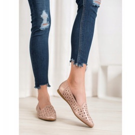 Kylie Áttört urak rózsaszín sárga 1