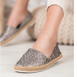 Kylie Foltos espadrillák szürke 1