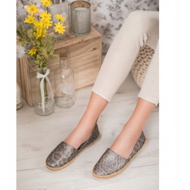 Kylie Foltos espadrillák szürke 2