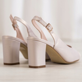 Nyitott lábujj Sergio Leone szandál barna 2