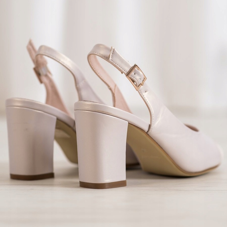 Nyitott lábujj Sergio Leone szandál barna 2