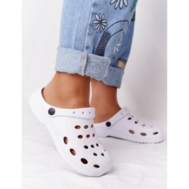 Flameshoes Női fehér Eva Foam papucs 2