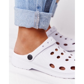 Flameshoes Női fehér Eva Foam papucs 1