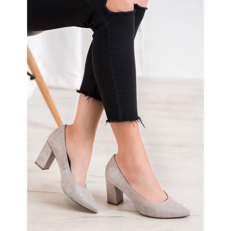 W. Potocki Szivattyúk csillogással szürke 2