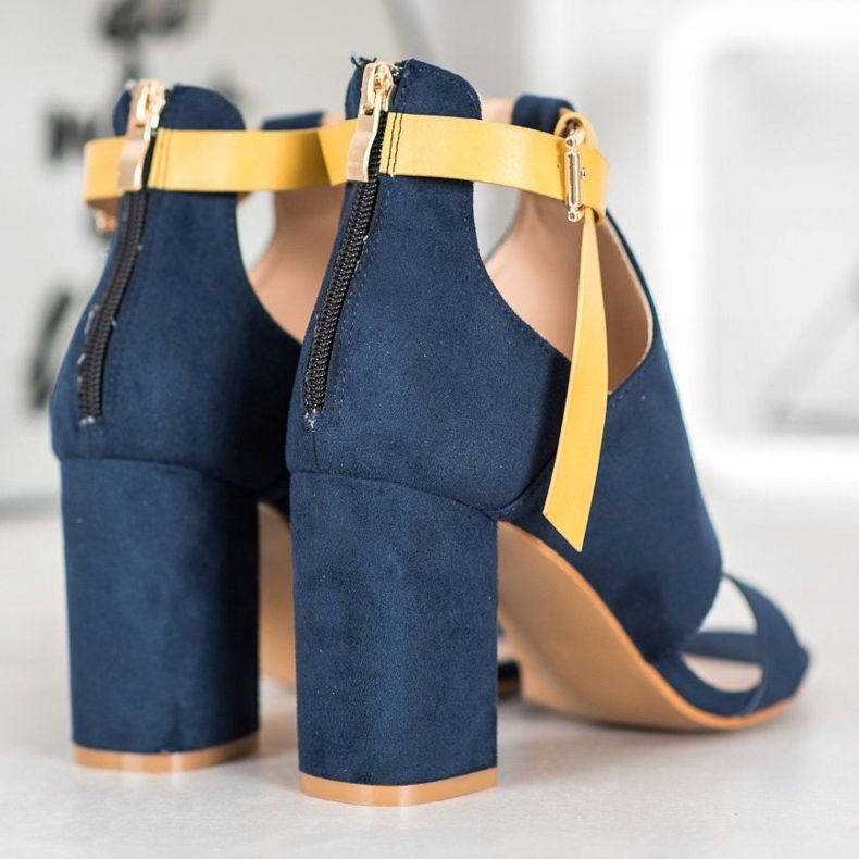 Divatos VINCEZA szandál kék 1