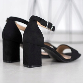 Klasszikus VINCEZA szandál fekete 1