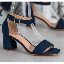 Klasszikus VINCEZA szandál sötétkék kék 1