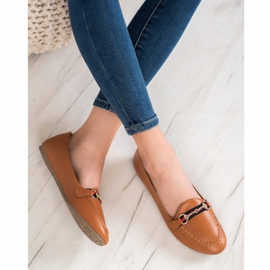 Clowse Divatos urak öko bőrrel barna 2