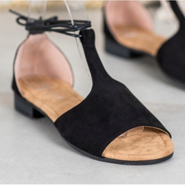 Kötve VINCEZA szandál fekete 1