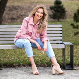 Kötött Open Toe VINCEZA csizma bézs 2