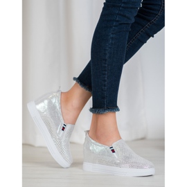 Filippo Bőr ék cipő szürke 2 Filippo Bőr ék cipő szürke 2