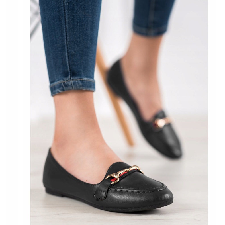 Clowse Divatos urak öko bőrrel fekete 2