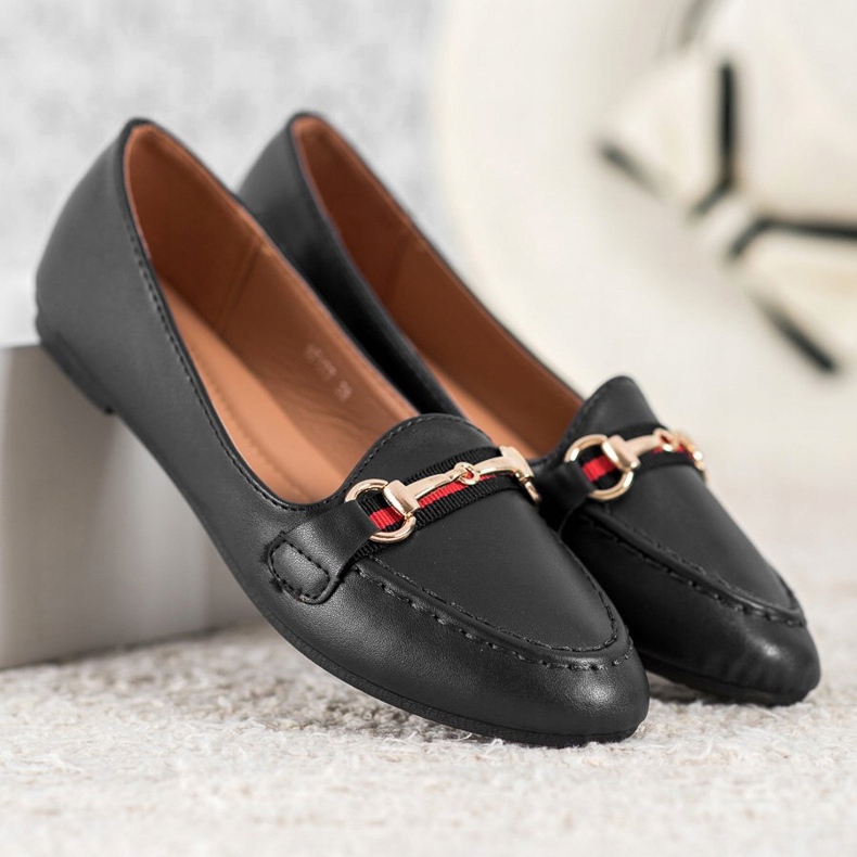 Clowse Divatos urak öko bőrrel fekete 1