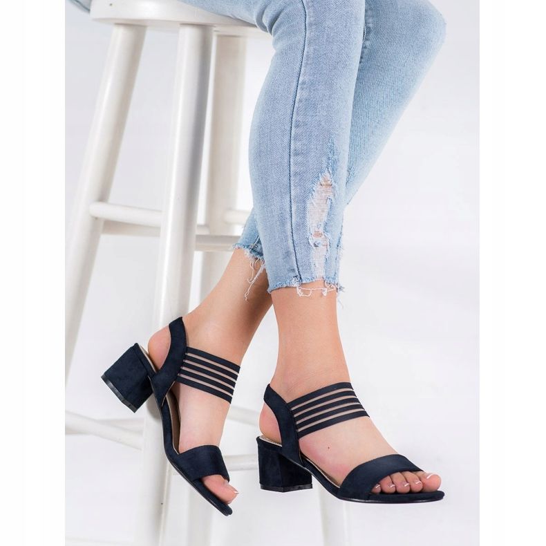 Filippo Csúsztatható szandál egy poszton kék 1