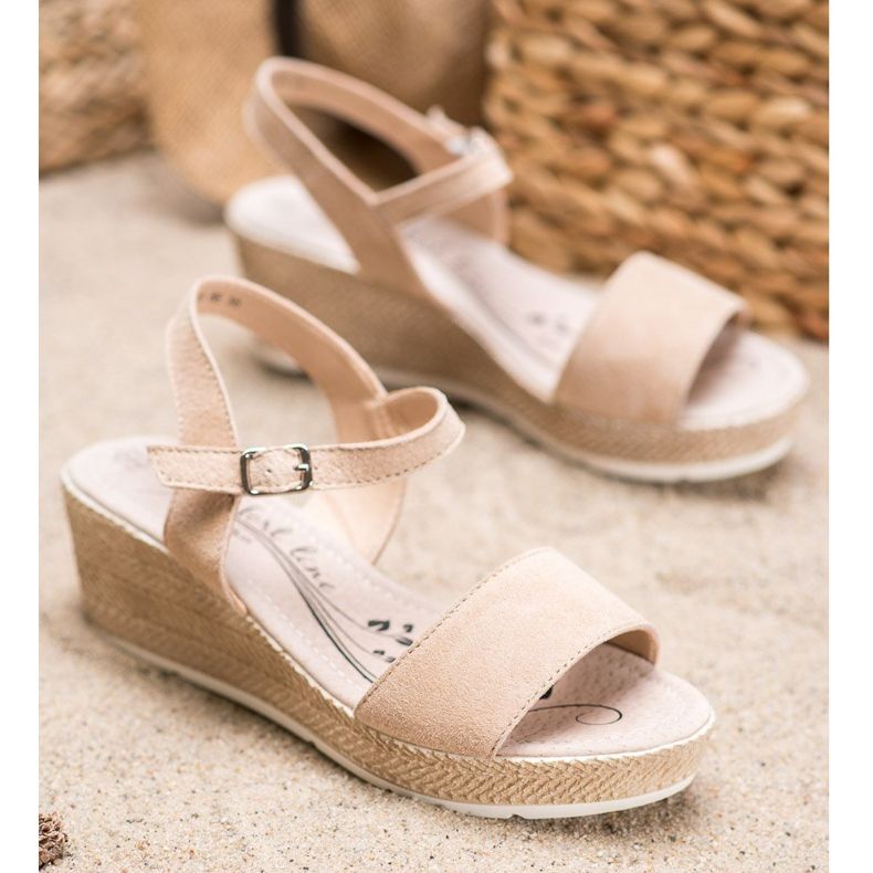 Filippo Alkalmi bőr szandál barna 1