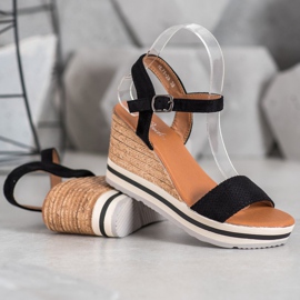 Weide Divatos velúr ékek fekete 1