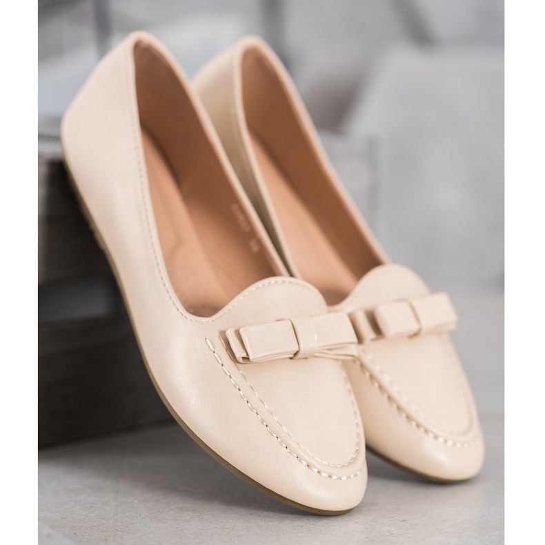 SHELOVET Bézs Urak Eco Bőrrel 1