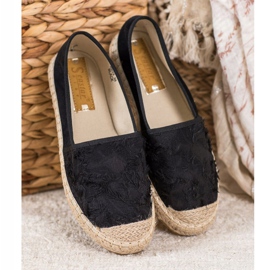Seastar Velúr Espadrilles fekete 1