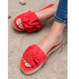 Seastar Velúr Espadrilles piros 2