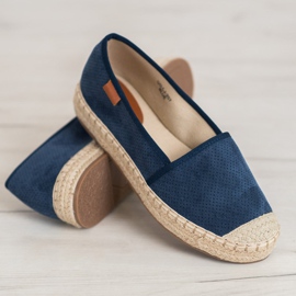Goodin Áttört espadrillák sötétkék 1