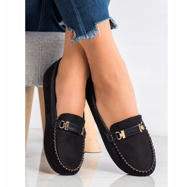 Fama Velúr cipók fekete 1