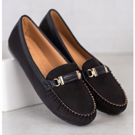 Fama Velúr cipók fekete 3