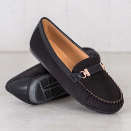 Fama Velúr cipók fekete 4
