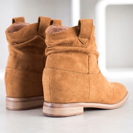 Marquiz Stílusos cowboy csizma barna 1