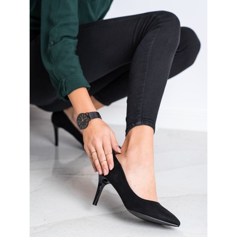 Goodin Stílusos magassarkú fekete 2 Goodin Stílusos magassarkú fekete 2