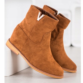 Sergio Todzi Elegáns ékcsizma barna 1