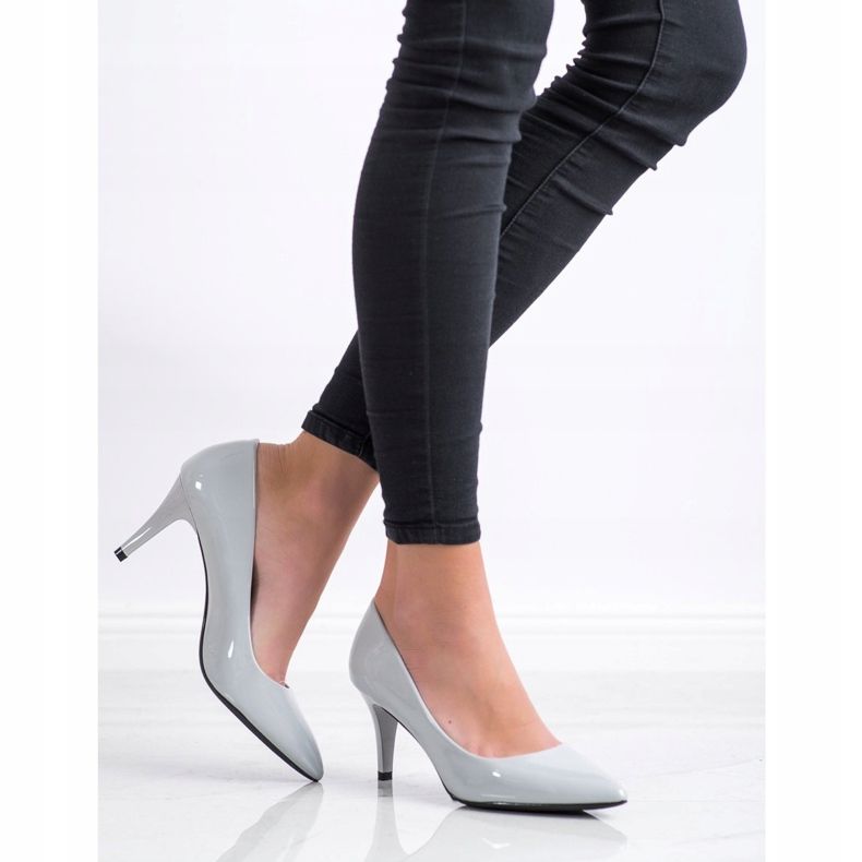 Goodin Klasszikus lakkozott szivattyúk szürke 1