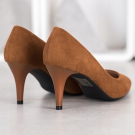 Goodin Velúr szivattyúk barna 1