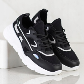 SHELOVET Alkalmi fekete cipők 2