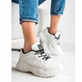 SHELOVET Tavaszi fehér cipők 2