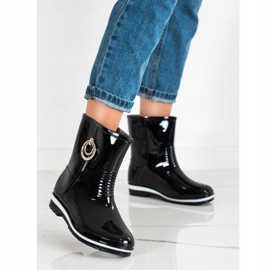 Bona Galoshes Arany Dísz fekete 1