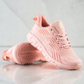 Bona Áttört sportcipő narancs 1