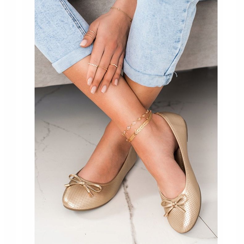 Clowse Arany balerina aranysárga 1