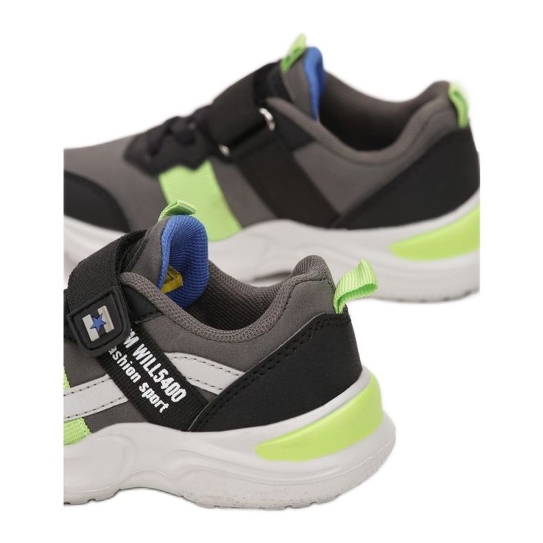 Vices Satuk 3XC8193-139-fekete / zöld szürke sokszínű 1