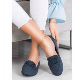 Diamantique Eco bőr cipők kék 2