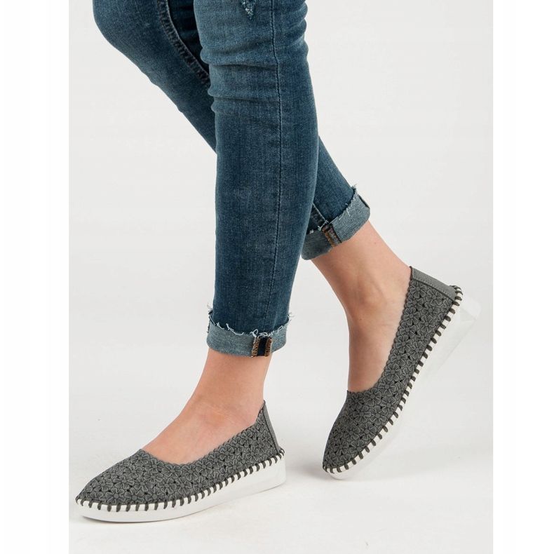 Filippo Balerina virágokban szürke 2