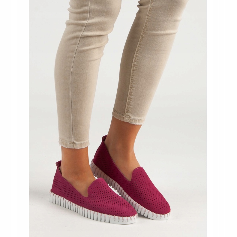 Filippo Pink Leather Lords rózsaszín 2