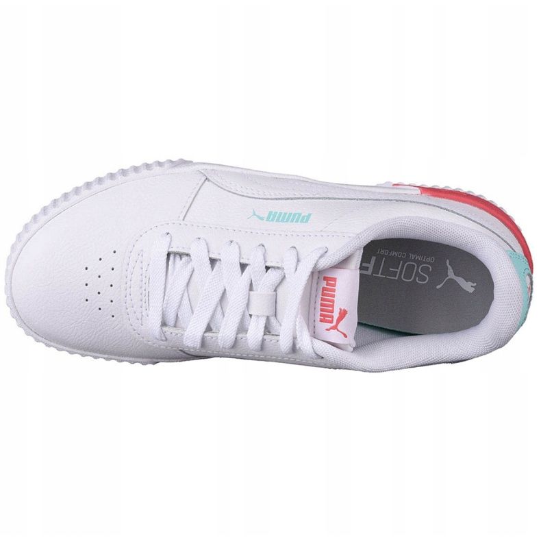 Puma Carina L Jr 370677 23 cipő fehér fekete 2