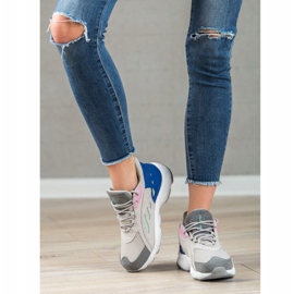 Ax Boxing Kényelmes sportcipő szürke sokszínű 2