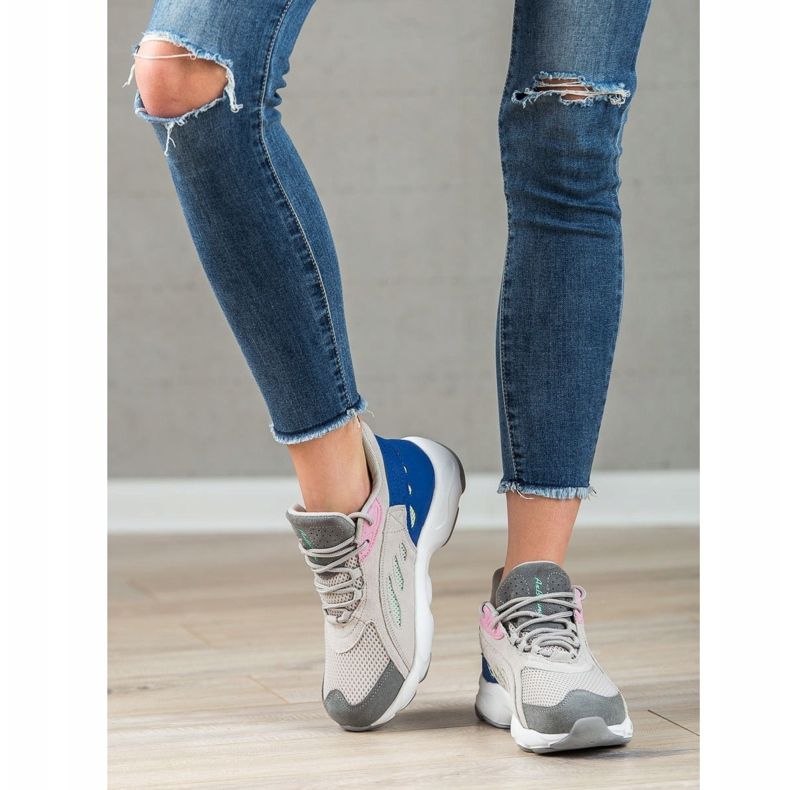 Ax Boxing Kényelmes sportcipő szürke sokszínű 2