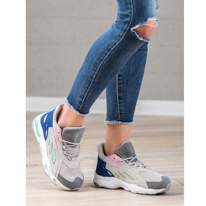 Ax Boxing Kényelmes sportcipő szürke sokszínű 1